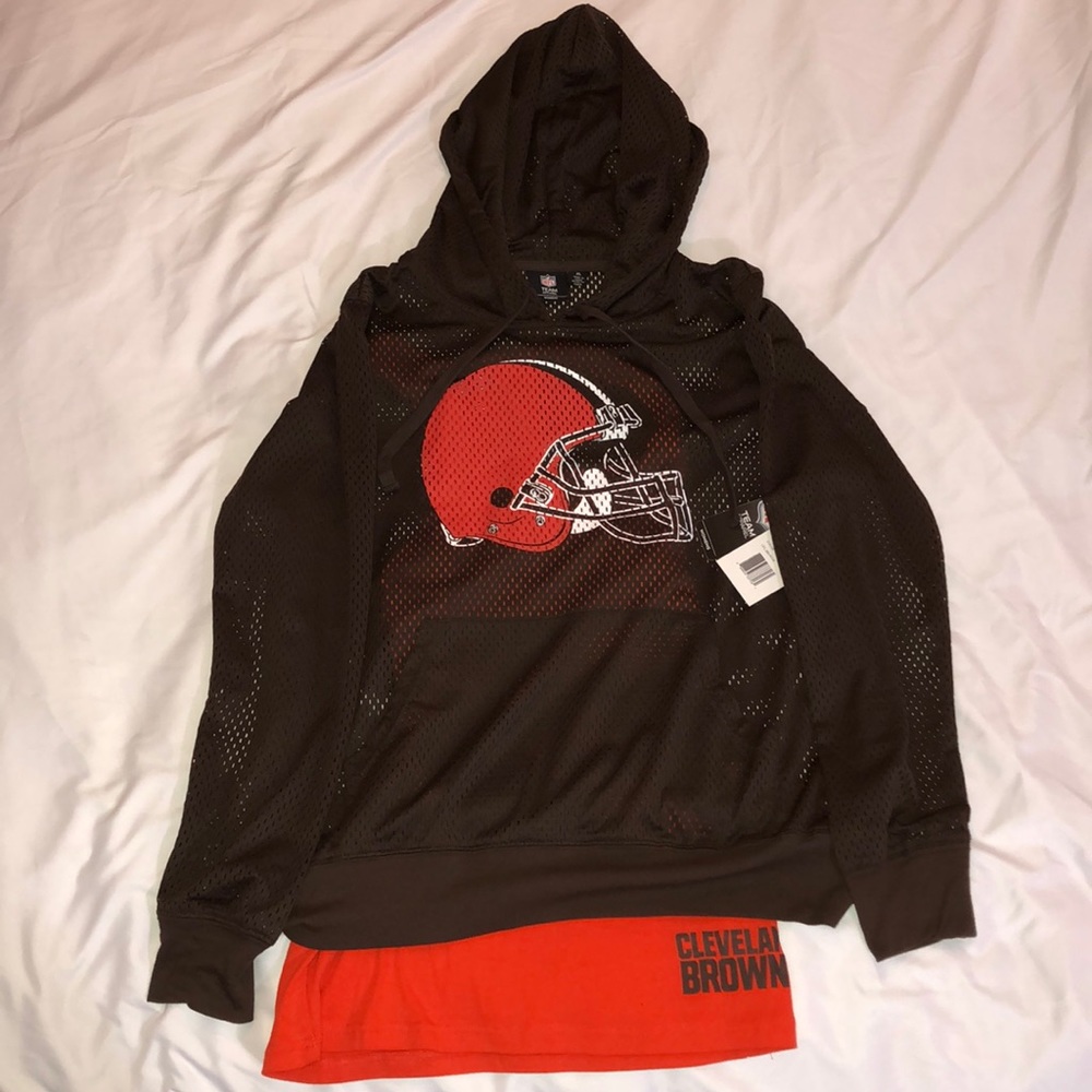Mesh, Cleveland Browns Hoodie with Tank *NEW*